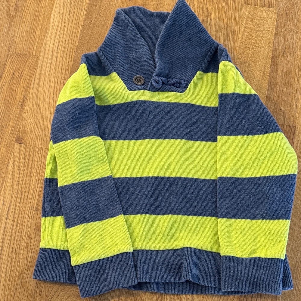 GAP Toddler Sweater in Blue and Yellow